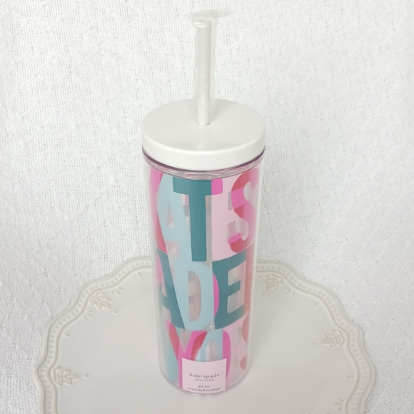 Kate Spade New York Layered Logo 20 oz Insulated Tumbler - Picture 10 of 10